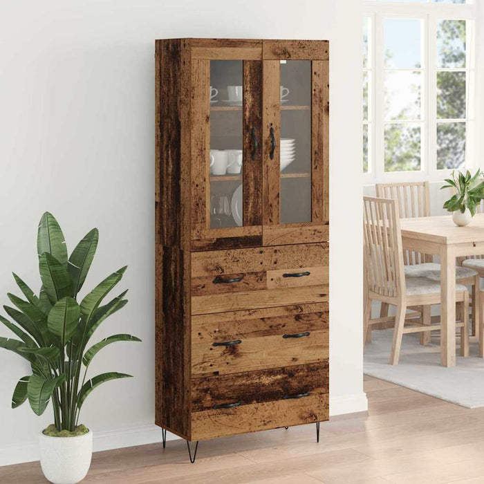 Bufet cu sertar Lemn Vechi 69,5 x 34 x 180 cm Lemn compozit - WALTI WALTI