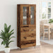 Bufet cu sertar Lemn Vechi 69,5 x 34 x 180 cm Lemn compozit - WALTI WALTI