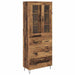 Bufet cu sertar Lemn Vechi 69,5 x 34 x 180 cm Lemn compozit - WALTI WALTI