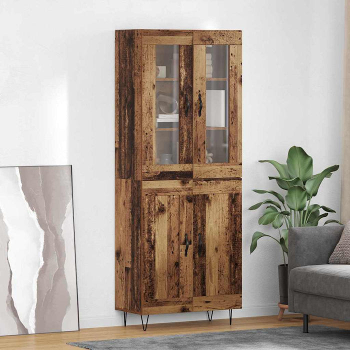 Bufet Lemn Vechi 69,5 x 34 x 180 cm Lemn compozit - WALTI WALTI