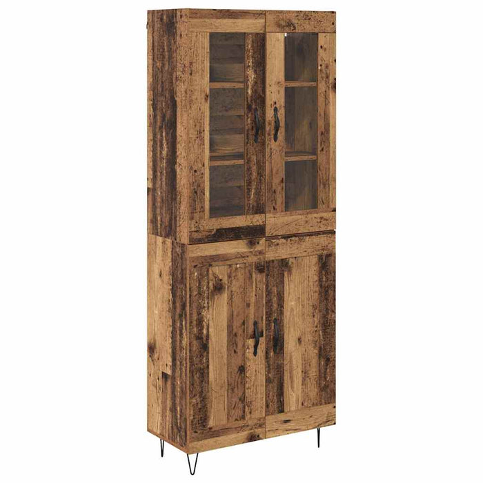 Bufet Lemn Vechi 69,5 x 34 x 180 cm Lemn compozit - WALTI WALTI