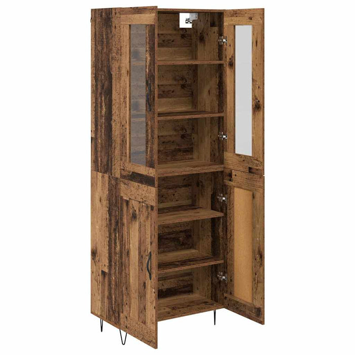 Bufet Lemn Vechi 69,5 x 34 x 180 cm Lemn compozit - WALTI WALTI