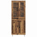Bufet Lemn Vechi 69,5 x 34 x 180 cm Lemn compozit - WALTI WALTI