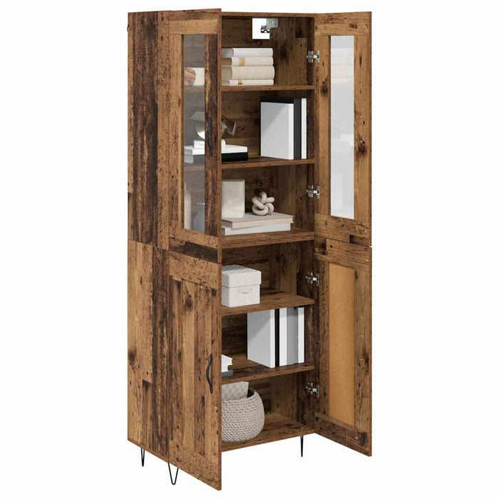 Bufet Lemn Vechi 69,5 x 34 x 180 cm Lemn compozit - WALTI WALTI