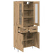 Bufet Stejar Artizanal 69,5 x 34 x 180 cm Lemn compozit - WALTI WALTI