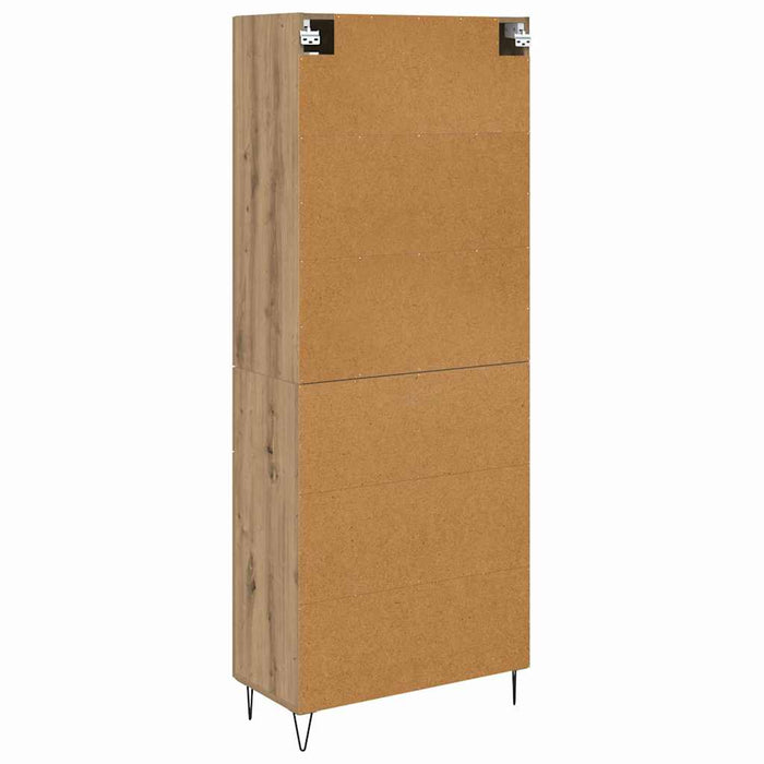 Bufet Stejar Artizanal 69,5 x 34 x 180 cm Lemn compozit - WALTI WALTI