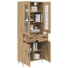 Bufet Stejar Artizanal 69,5 x 34 x 180 cm Lemn compozit - WALTI WALTI