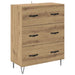 Bufet Stejar Artizanal 69,5 x 34 x 180 cm Lemn compozit - WALTI WALTI