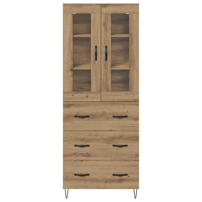 Bufet Stejar Artizanal 69,5 x 34 x 180 cm Lemn compozit - WALTI WALTI