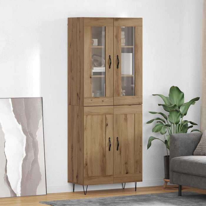 Bufet Stejar Artizanal 69,5 x 34 x 90 cm Lemn prelucrat WALTI