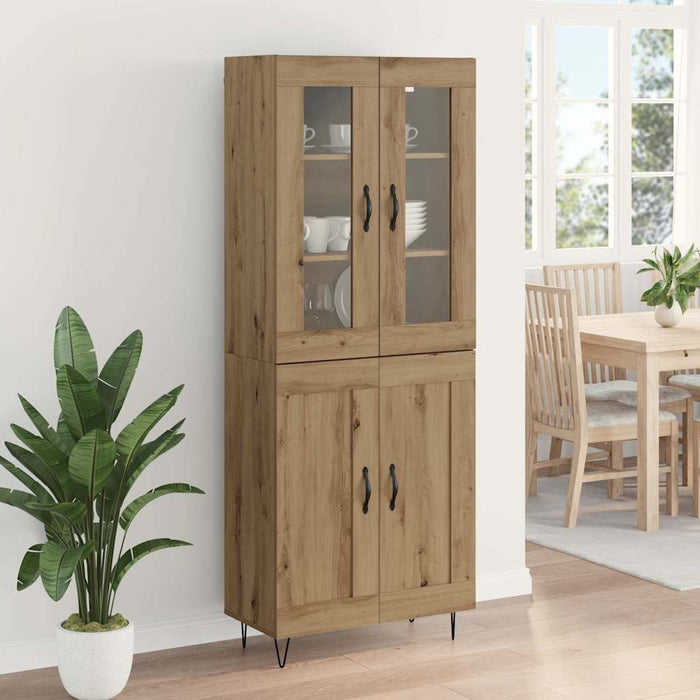 Bufet Stejar Artizanal 69,5 x 34 x 90 cm Lemn prelucrat WALTI