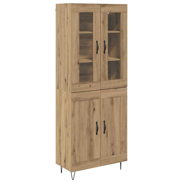 Bufet Stejar Artizanal 69,5 x 34 x 90 cm Lemn prelucrat WALTI