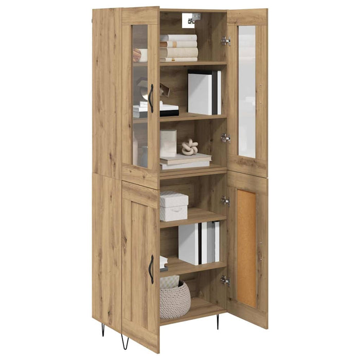 Bufet Stejar Artizanal 69,5 x 34 x 90 cm Lemn prelucrat WALTI