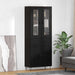 Bufet cu sertar Stejar Negru 69,5 x 34 x 180 cm Lemn compozit - WALTI WALTI