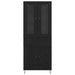 Bufet cu sertar Stejar Negru 69,5 x 34 x 180 cm Lemn compozit - WALTI WALTI