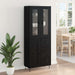 Bufet cu sertar Stejar Negru 69,5 x 34 x 180 cm Lemn compozit - WALTI WALTI
