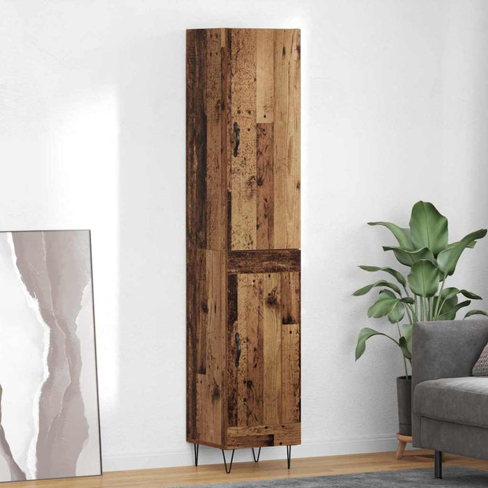 Bufet Lemn vechi 69,5 x 34 x 180 cm Lemn compozit - WALTI WALTI
