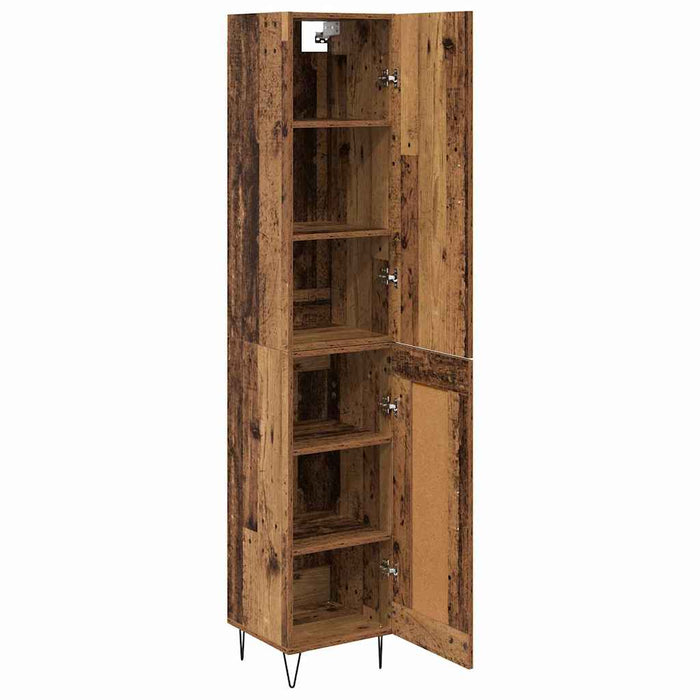 Bufet Lemn vechi 69,5 x 34 x 180 cm Lemn compozit - WALTI WALTI