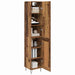 Bufet Lemn vechi 69,5 x 34 x 180 cm Lemn compozit - WALTI WALTI