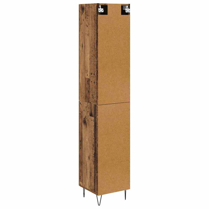 Bufet cu sertar Lemn vechi 69,5 x 34 x 180 cm Lemn compozit - WALTI WALTI