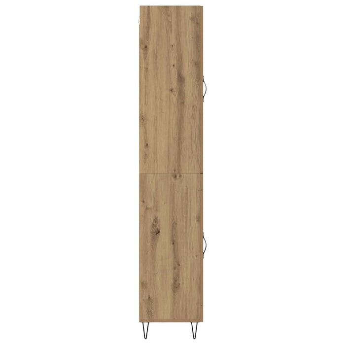 Bufet Stejar Artizanal 69,5 x 34 x 180 cm Lemn compozit - WALTI WALTI