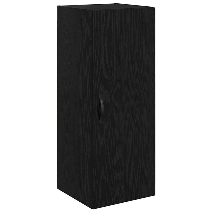 Bufet Stejar Negru 69,5 x 34 x 180 cm Lemn compozit - WALTI WALTI