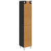 Bufet cu sertar Stejar Negru 69,5 x 34 x 180 cm Lemn compozit - WALTI WALTI