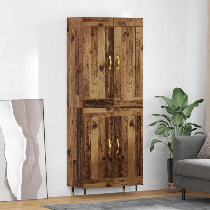 Bufet Lemn Vechi 69,5 x 34 x 180 cm Lemn compozit - WALTI WALTI