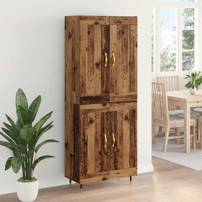 Bufet Lemn Vechi 69,5 x 34 x 180 cm Lemn compozit - WALTI WALTI