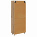 Bufet Stejar Artizanal 69,5 x 34 x 180 cm Lemn compozit - WALTI WALTI