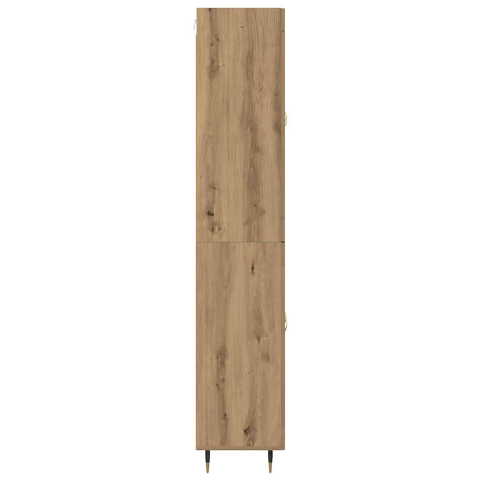 Bufet Stejar Artizanal 69,5 x 34 x 180 cm Lemn compozit - WALTI WALTI