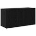 Set Dulap pentru Televizor Montat pe Perete 5 pcs Stejar negru - WALTI WALTI