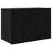 Set Dulap pentru Televizor Montat pe Perete 5 pcs Stejar negru - WALTI WALTI