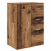 Bufeturi Corona 2 pcs Lemn Vechi 59 x 39 x 80 cm Lemn compozit - WALTI WALTI