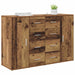 Bufeturi Corona 2 pcs Lemn Vechi 59 x 39 x 80 cm Lemn compozit - WALTI WALTI