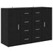 Bufeturi cu sertar Corona 2 pcs Stejar Negru 59 x 39 x 80 cm - WALTI WALTI