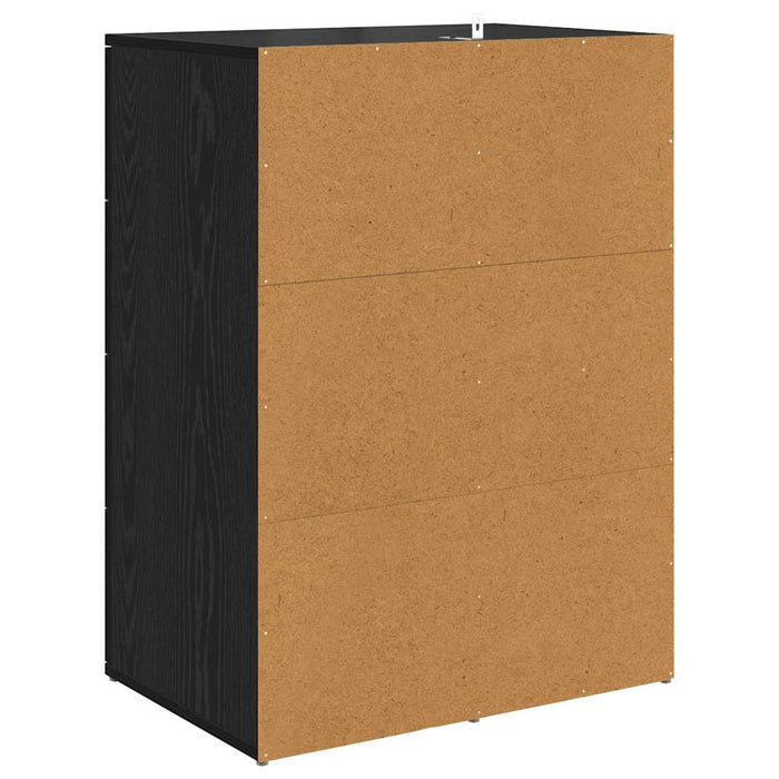 Bufeturi cu sertar Corona 2 pcs Stejar Negru 59 x 39 x 80 cm - WALTI WALTI