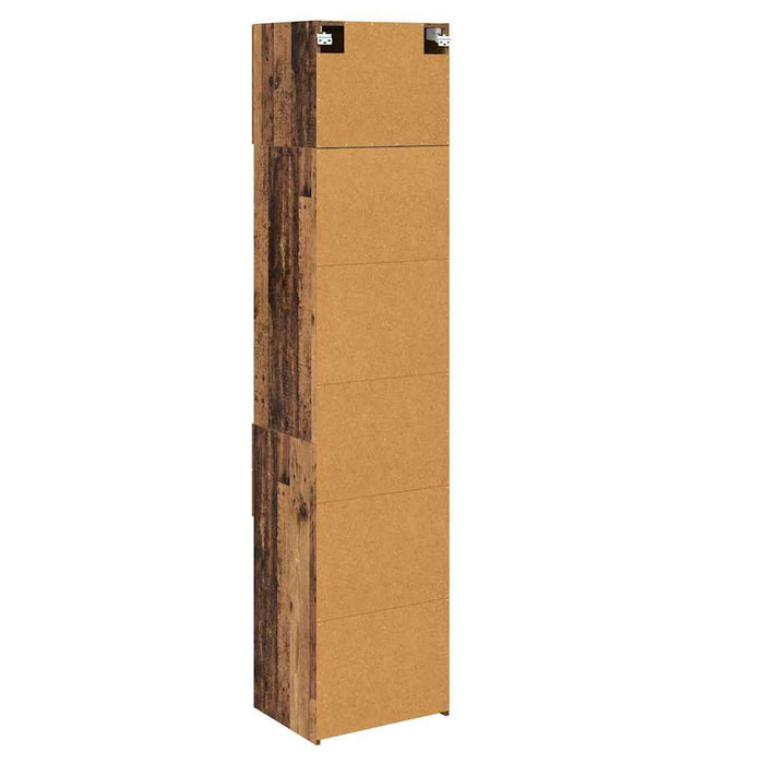 Bufet Pe perete Lemn Vechi 50 x 42,5 x 225 cm Lemn compozit - WALTI WALTI