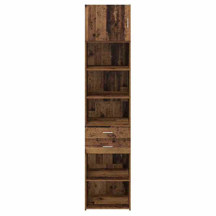 Bufet Pe perete Lemn Vechi 50 x 42,5 x 225 cm Lemn compozit - WALTI WALTI