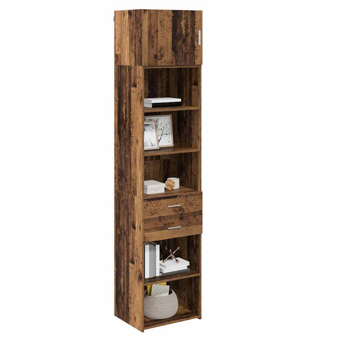 Bufet Pe perete Lemn Vechi 50 x 42,5 x 225 cm Lemn compozit - WALTI WALTI