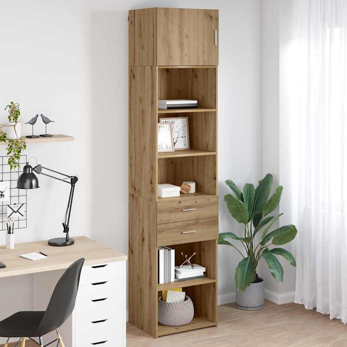 Bufet Stejar Artizanal 50 x 42,5 x 225 cm Lemn compozit - WALTI WALTI