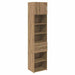 Bufet Stejar Artizanal 50 x 42,5 x 225 cm Lemn compozit - WALTI WALTI