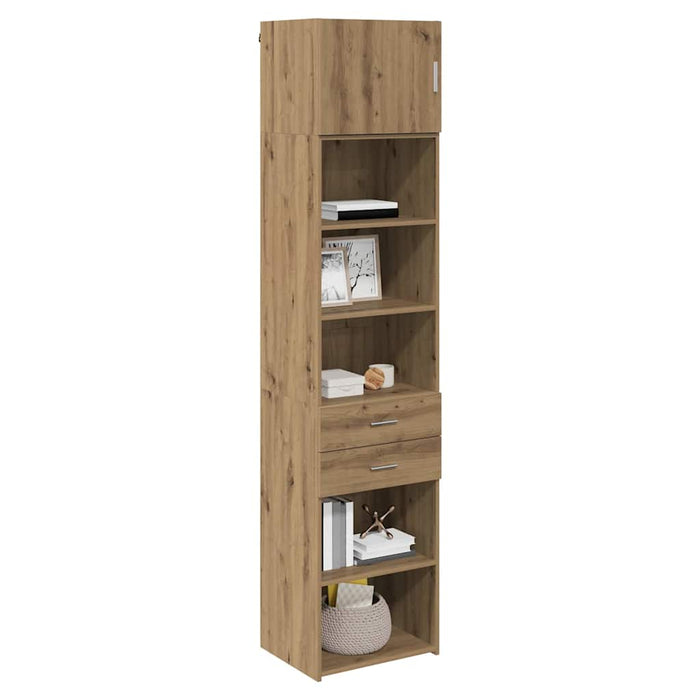 Bufet Stejar Artizanal 50 x 42,5 x 225 cm Lemn compozit - WALTI WALTI