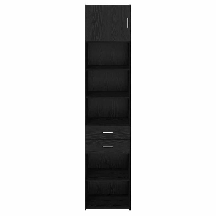 Bufet Pe perete Stejar Negru 50 x 42,5 x 225 cm Lemn compozit - WALTI WALTI