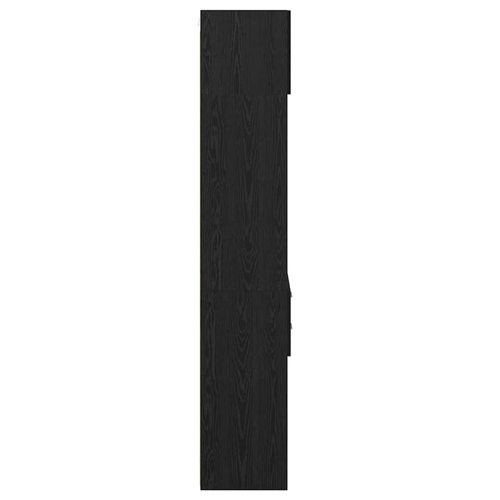 Bufet Pe perete Stejar Negru 50 x 42,5 x 225 cm Lemn compozit - WALTI WALTI