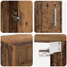 Dulap de depozitare Lemn Vechi 80 x 42,5 x 225 cm Lemn compozit - WALTI WALTI