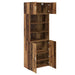 Dulap de depozitare Lemn Vechi 80 x 42,5 x 225 cm Lemn compozit - WALTI WALTI