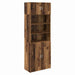 Dulap de depozitare Lemn Vechi 80 x 42,5 x 225 cm Lemn compozit - WALTI WALTI