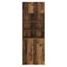 Dulap de depozitare Lemn Vechi 80 x 42,5 x 225 cm Lemn compozit - WALTI WALTI