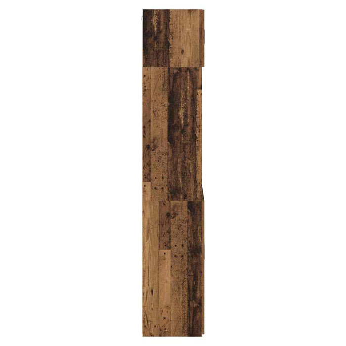Dulap de depozitare Lemn Vechi 80 x 42,5 x 225 cm Lemn compozit - WALTI WALTI